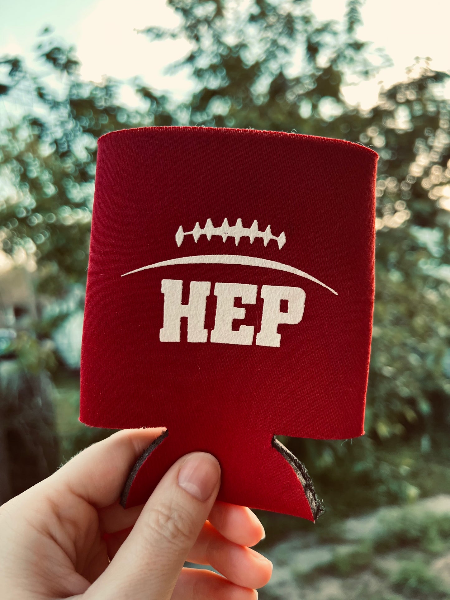 Coach Hep Defend the Rock Koozie