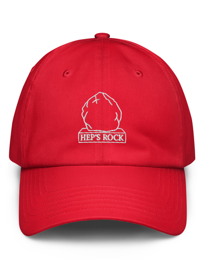 Hep's Rock Under Armour Hat - White Embroidery