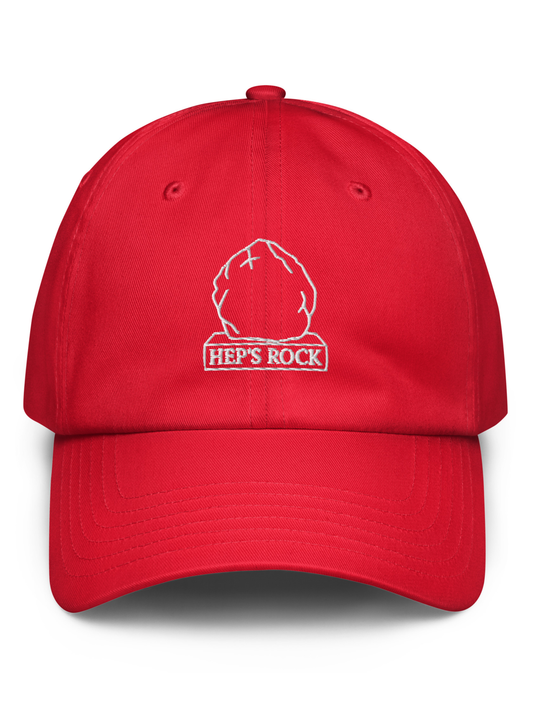 Hep's Rock Under Armour Hat - White Embroidery